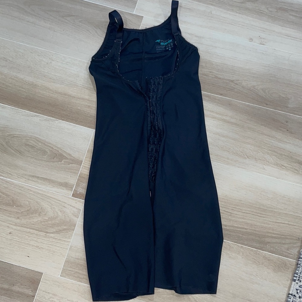 Marena Recovery after mommy makeover shape wear.